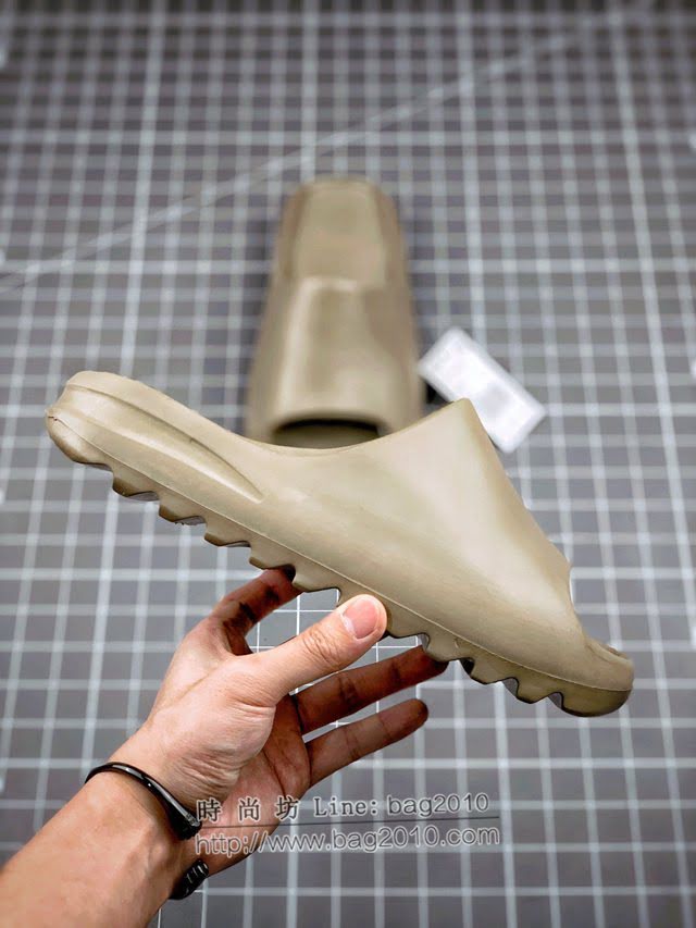 Adidas男女椰子鞋 阿迪達斯Resin椰子拖鞋 Adidas Kanye West x Yeezy Slide  xhn1612